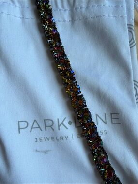 Park Lane Iridescent Crystal Link Bracelet